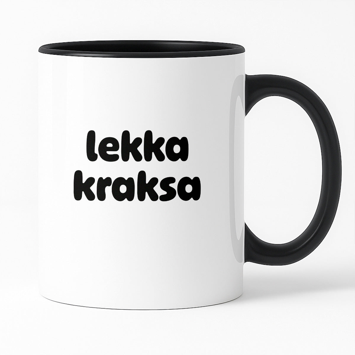 Kubek z nadrukiem - "lekka kraksa"