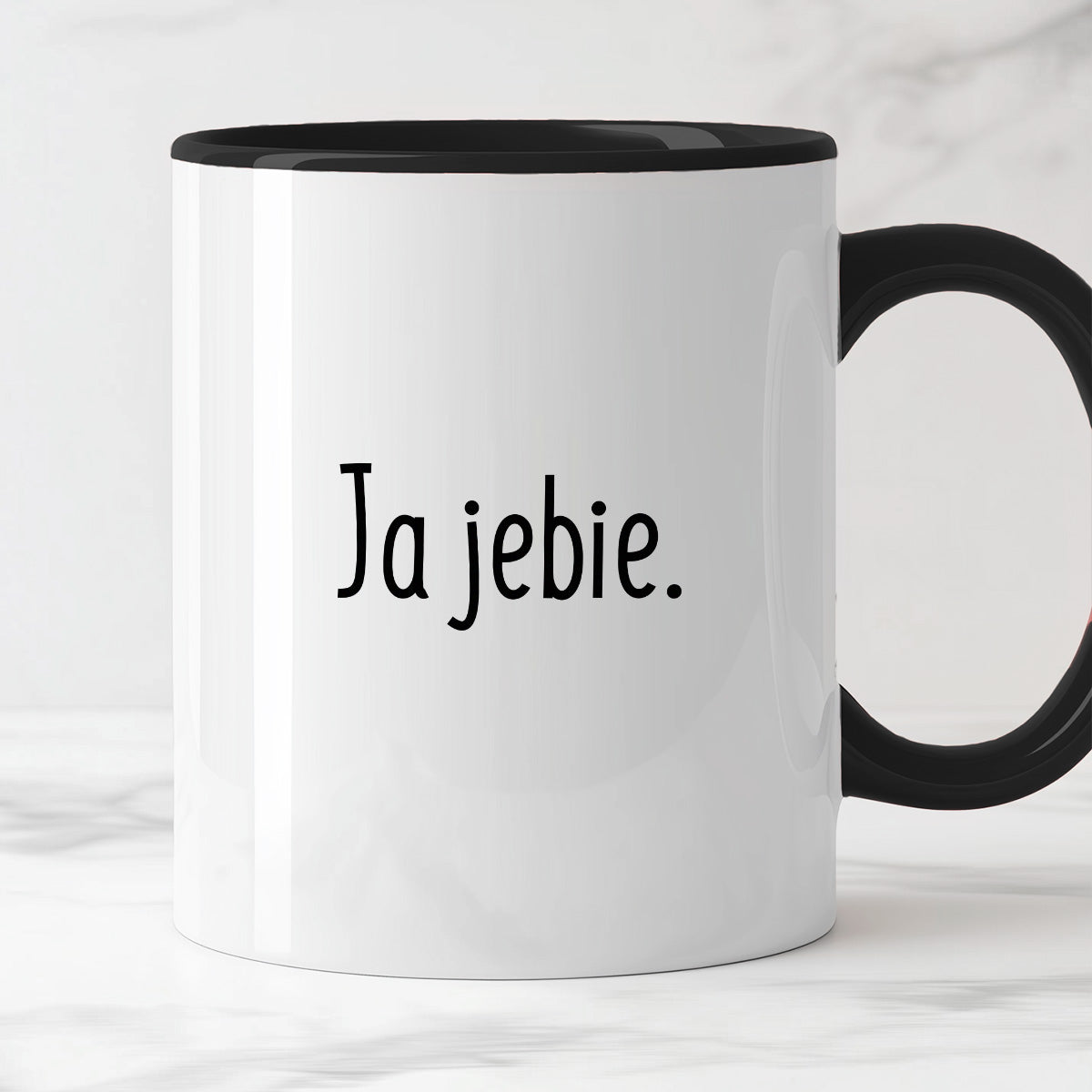 Kubek z nadrukiem "Ja jebie."