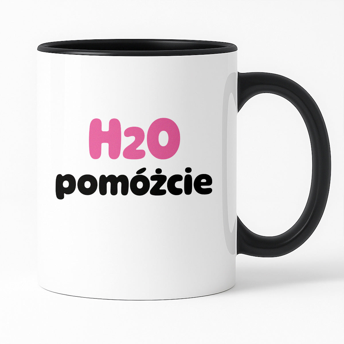 Kubek z nadrukiem - "H2O pomóżcie"
