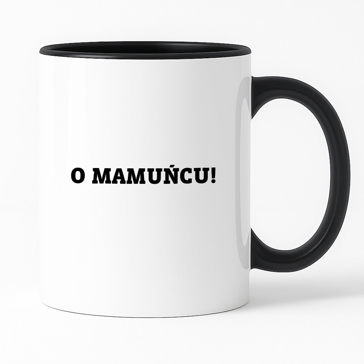 Kubek z nadrukiem - "O mamuńciu!"