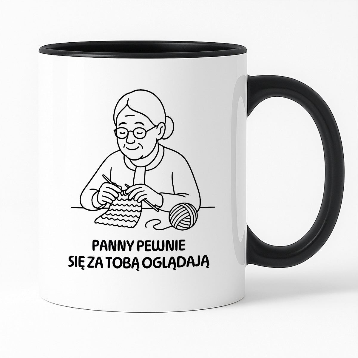 Kubek dla Babci / Dziadka - "Panny pewnie się za Tobą oglądają"