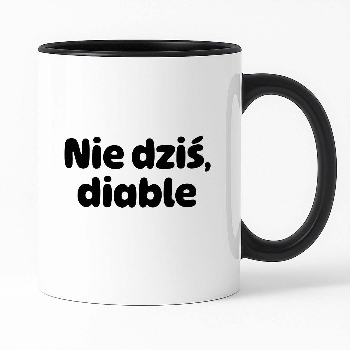 Kubek z nadrukiem - "Nie dziś, diable"