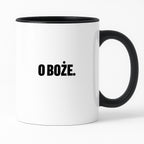 Kubek z nadrukiem - "O Boże."