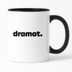 Kubek z nadrukiem - "dramat."