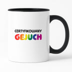 Kubek z nadrukiem - "Certyfikowany gejuch"