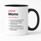 Kubek z nadrukiem - "Mama 5/5" z imieniem