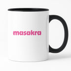 Kubek z nadrukiem "masakra"