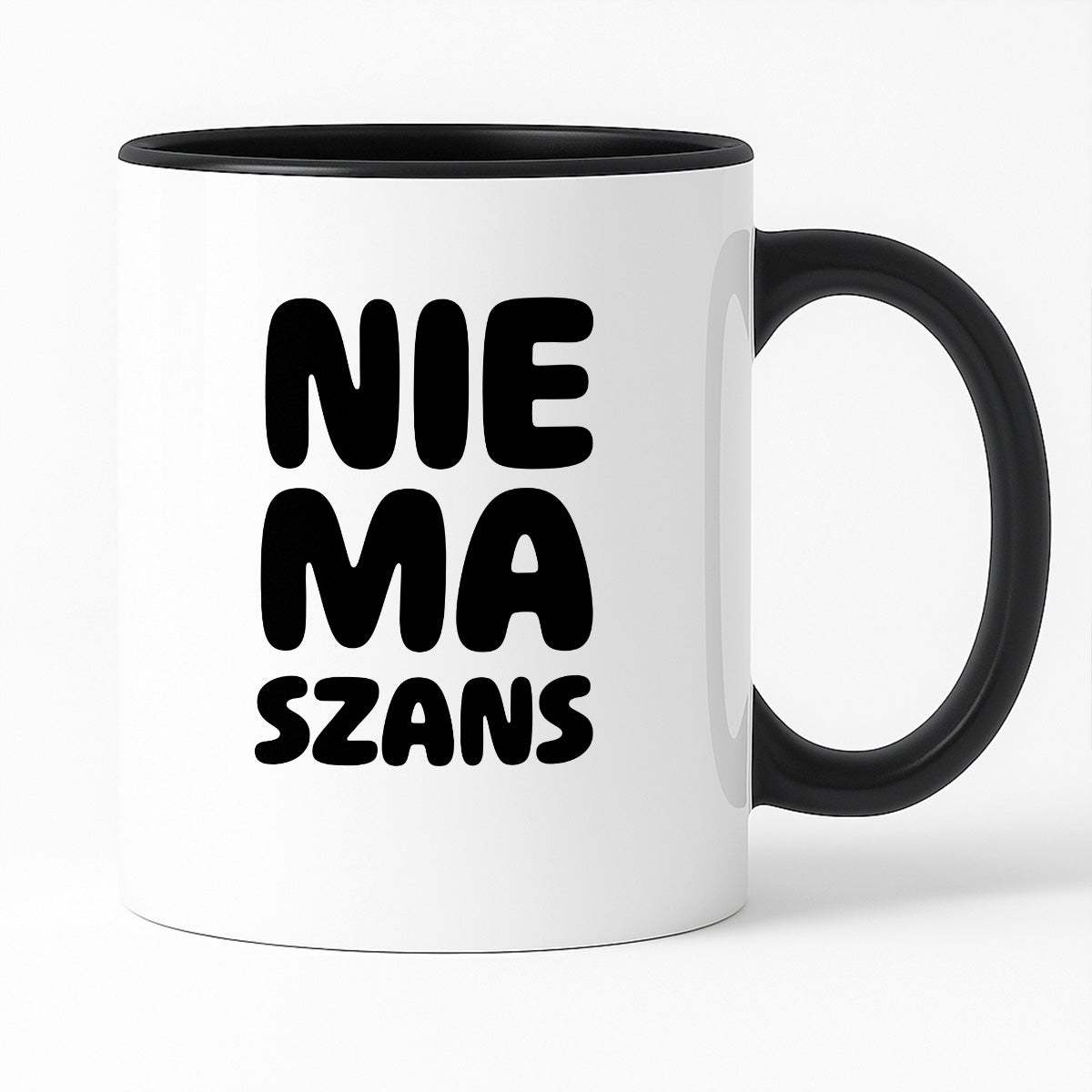 Kubek z nadrukiem - "NIE MA SZANS"