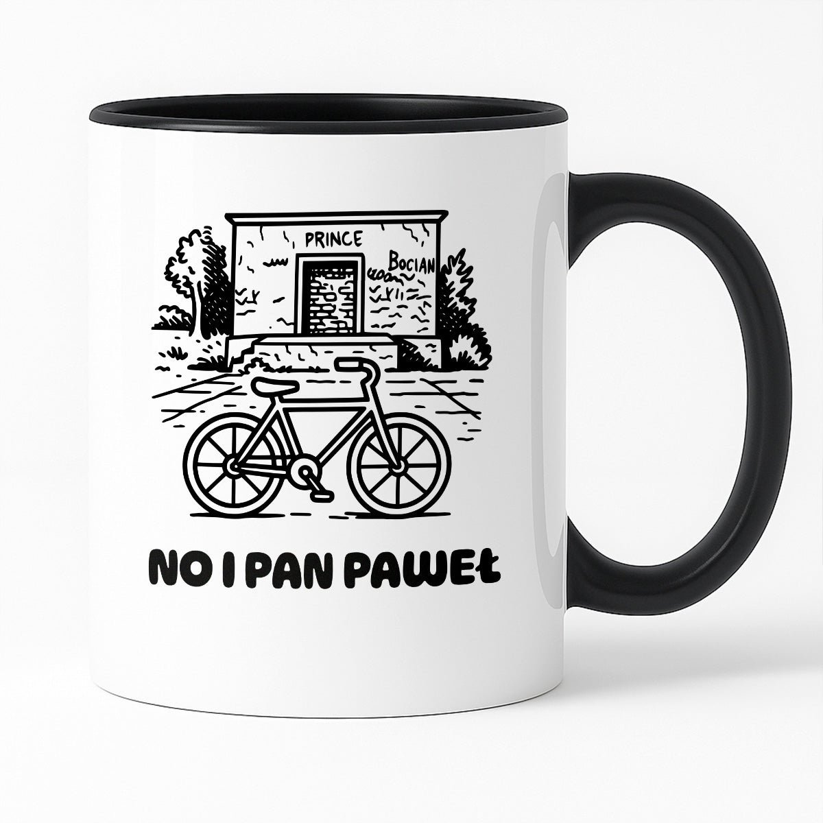 Kubek z nadrukiem - HITY POLSKIEGO INTERNETU - PAWEŁ JUMPER - "No i Pan Paweł"
