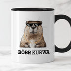 Kubek z nadrukiem "Bóbr kurwa" 😎