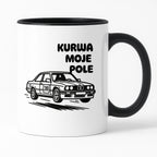 Kubek z nadrukiem - HITY POLSKIEGO INTERNETU - "Kurwa moje pole"