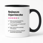 Kubek z nadrukiem "Najlepsza Ogarniaczka"