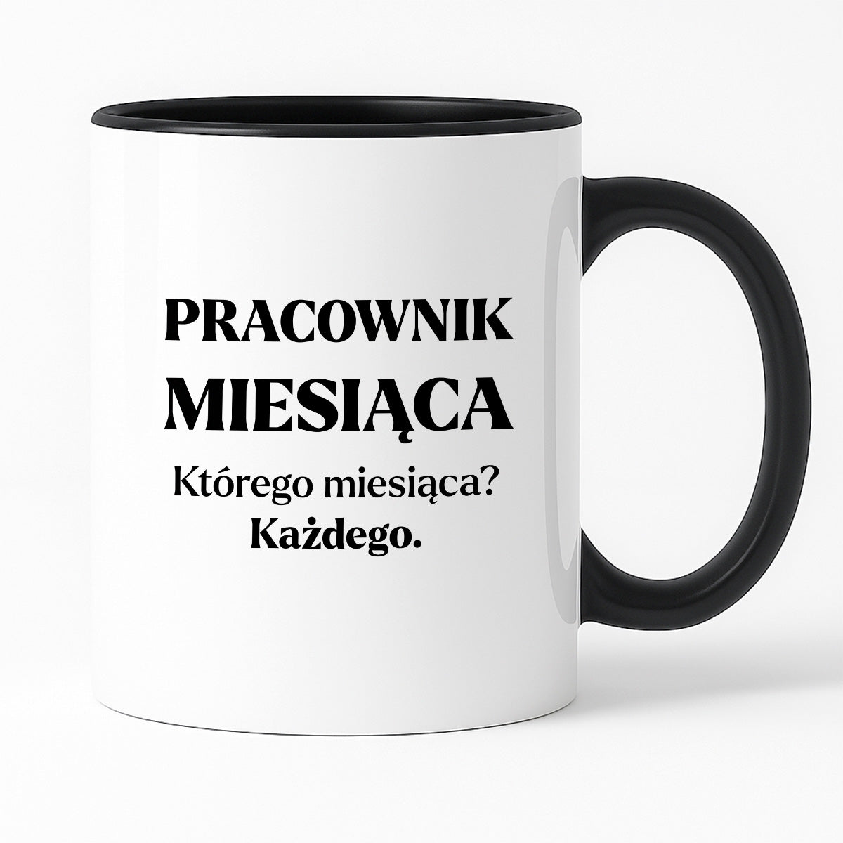 Kubek z nadrukiem - "Pracownik miesiąca"