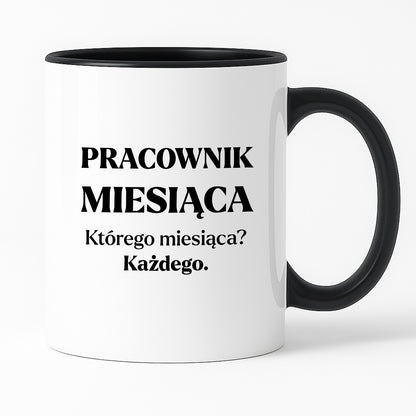 Kubek z nadrukiem - "Pracownik miesiąca"