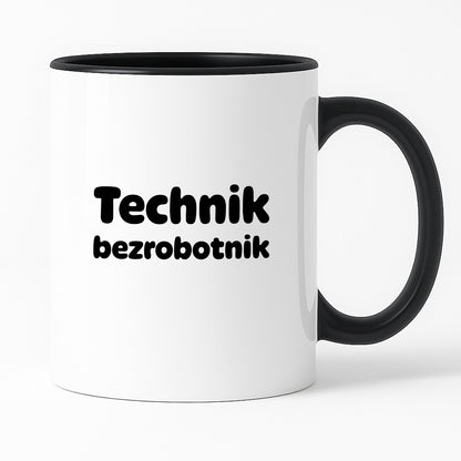 Kubek z nadrukiem - "Technik bezrobotnik"