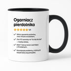 Kubek z nadrukiem "Ogarniacz pierdolnika"
