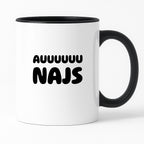 Kubek z nadrukiem - "Auuuuu NAJS"