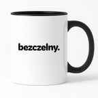 Kubek z nadrukiem - "bezczelny."