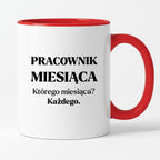 Kubek z nadrukiem - "Pracownik miesiąca"