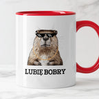 Kubek z nadrukiem "Lubię bobry"