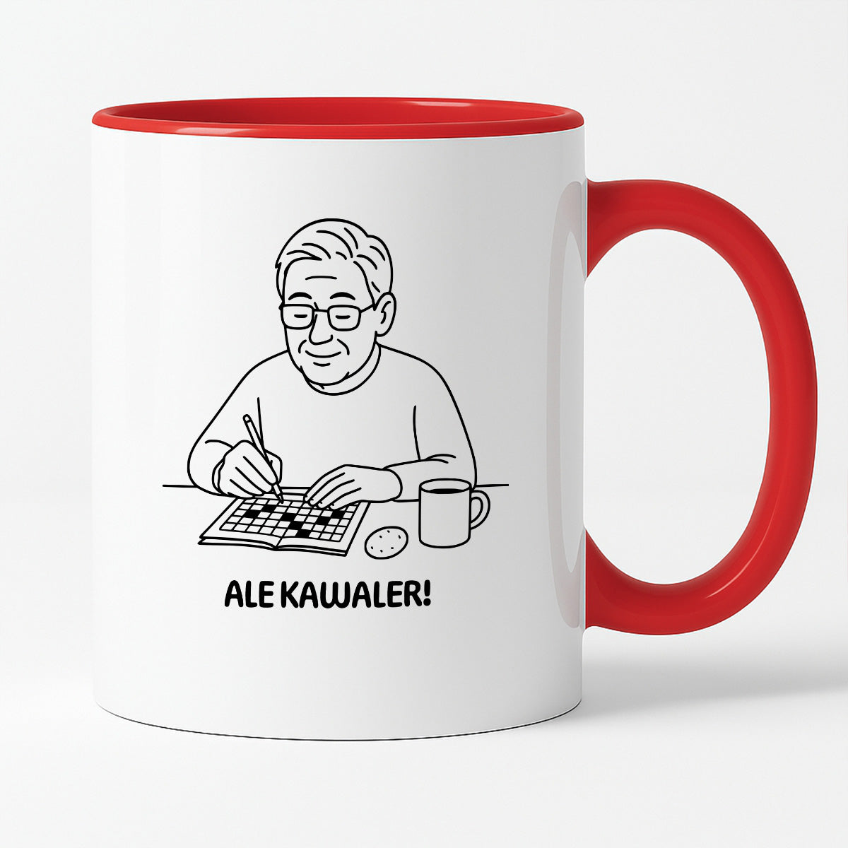 Kubek dla Babci / Dziadka - "Ale Kawaler!"