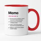 Kubek z nadrukiem - "Mama 5/5"