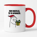 Kubek świąteczny mem "Mam nadzieję, że to Eutanazol"