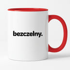 Kubek z nadrukiem - "bezczelny."