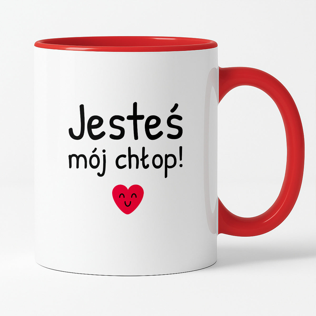 Kubek z nadrukiem - "Jesteś mój chłop!"