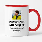 Kubek z nadrukiem - "Pracownik miesiąca ze zdjęciem"