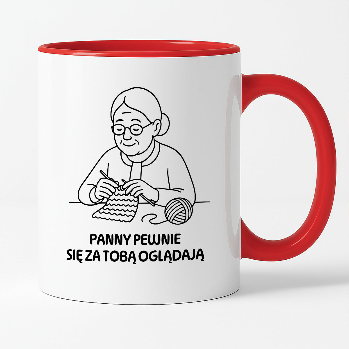 Kubek dla Babci / Dziadka - "Panny pewnie się za Tobą oglądają"