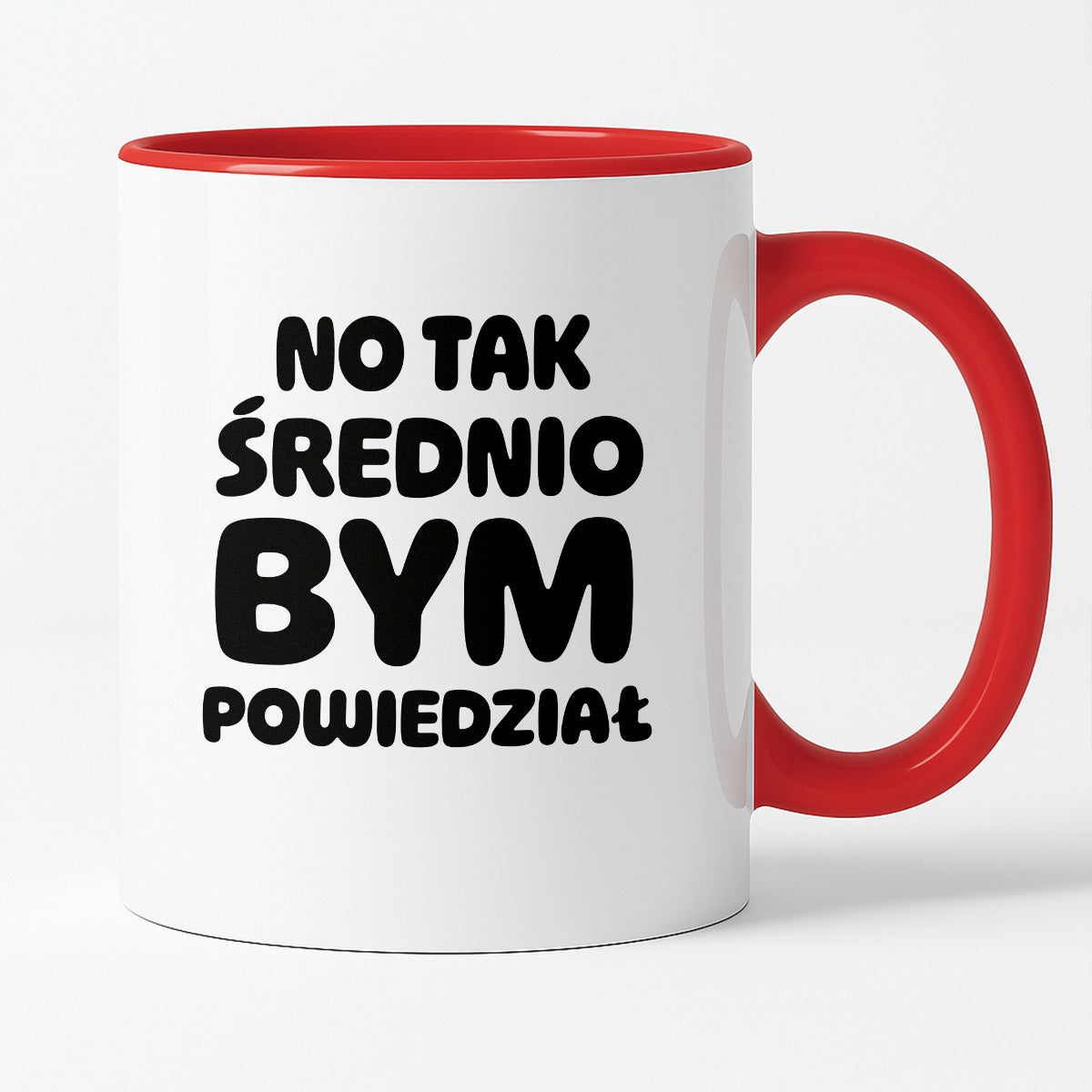 Kubek z nadrukiem - HITY POLSKIEGO INTERNETU - "No tak średnio bym powiedział"