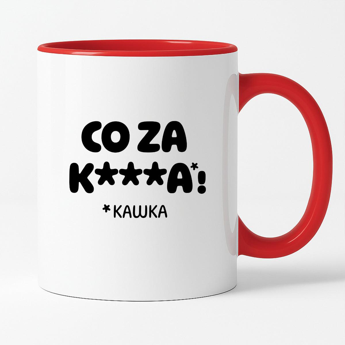 Kubek z nadrukiem "CO ZA KAWKA"