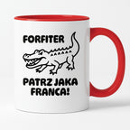 Kubek z nadrukiem - HITY POLSKIEGO INTERNETU - "Forfiter - patrz jaka franca"