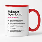 Kubek z nadrukiem "Najlepsza Ogarniaczka"