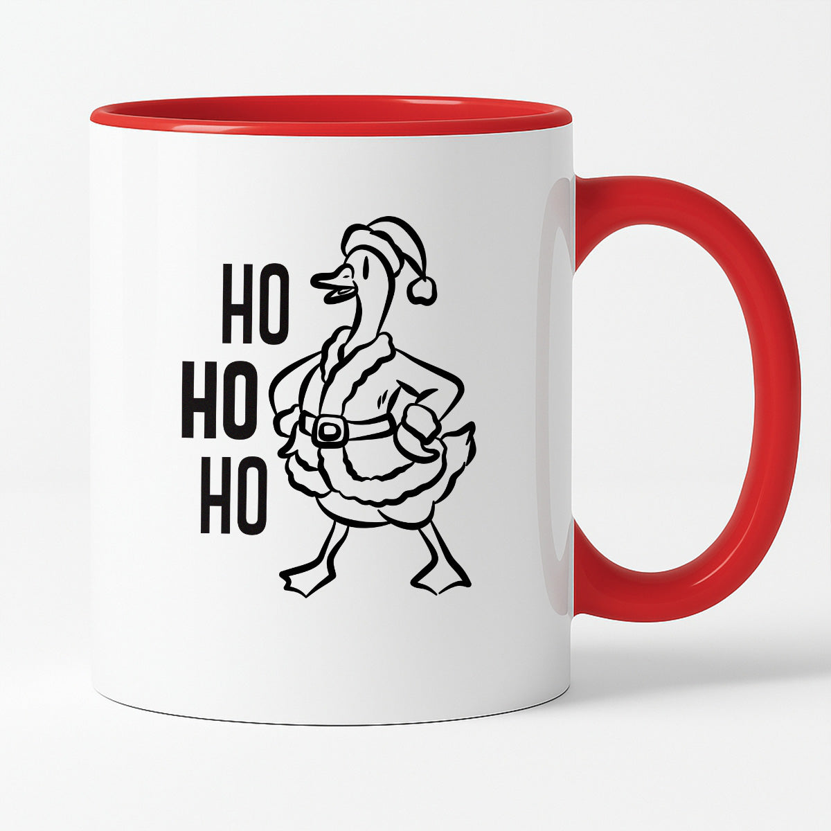 Kubek świąteczny z GĄSKĄ - "HO HO HO"