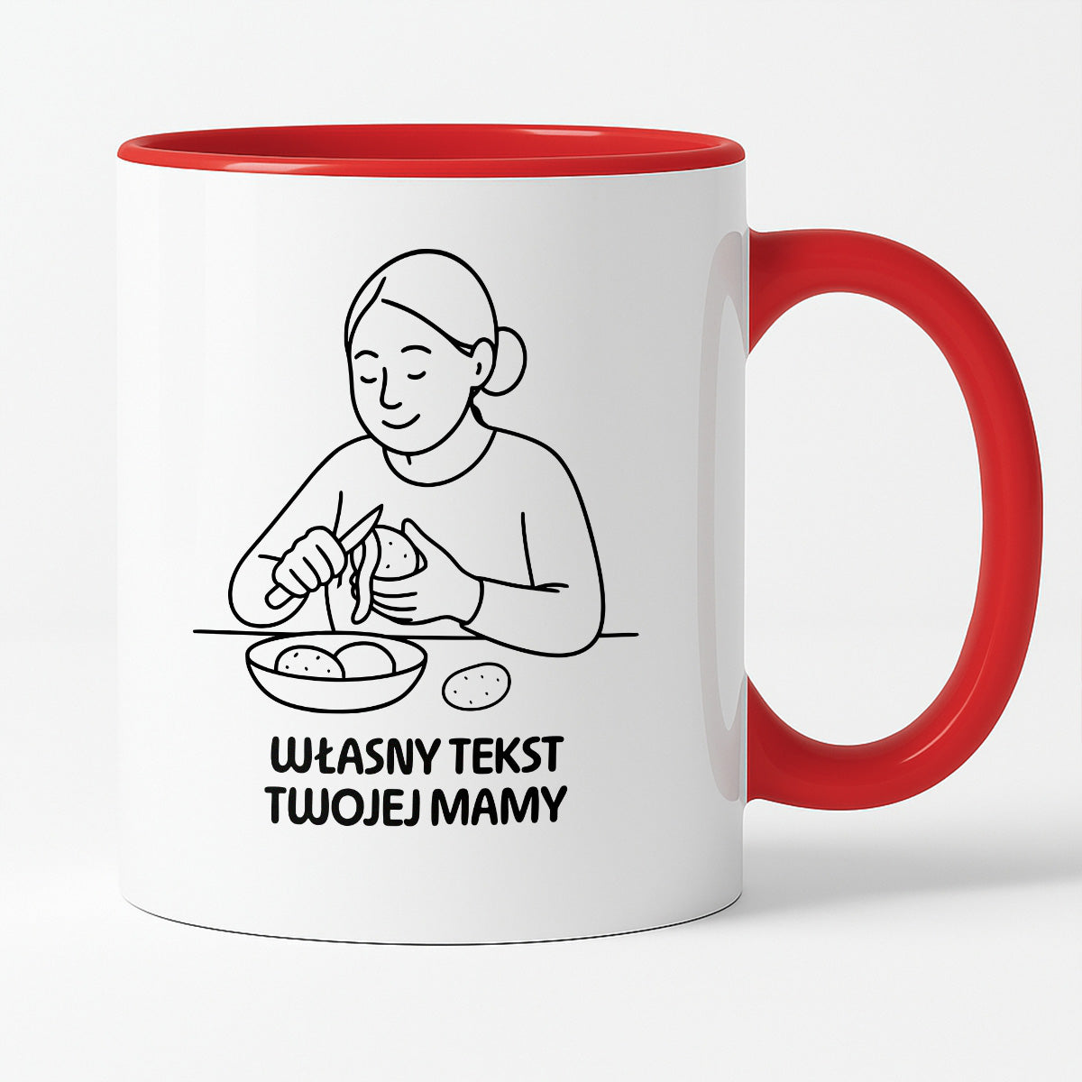 Kubek spersonalizowany z własnym cytatem MAMY - DZIEŃ MAMY