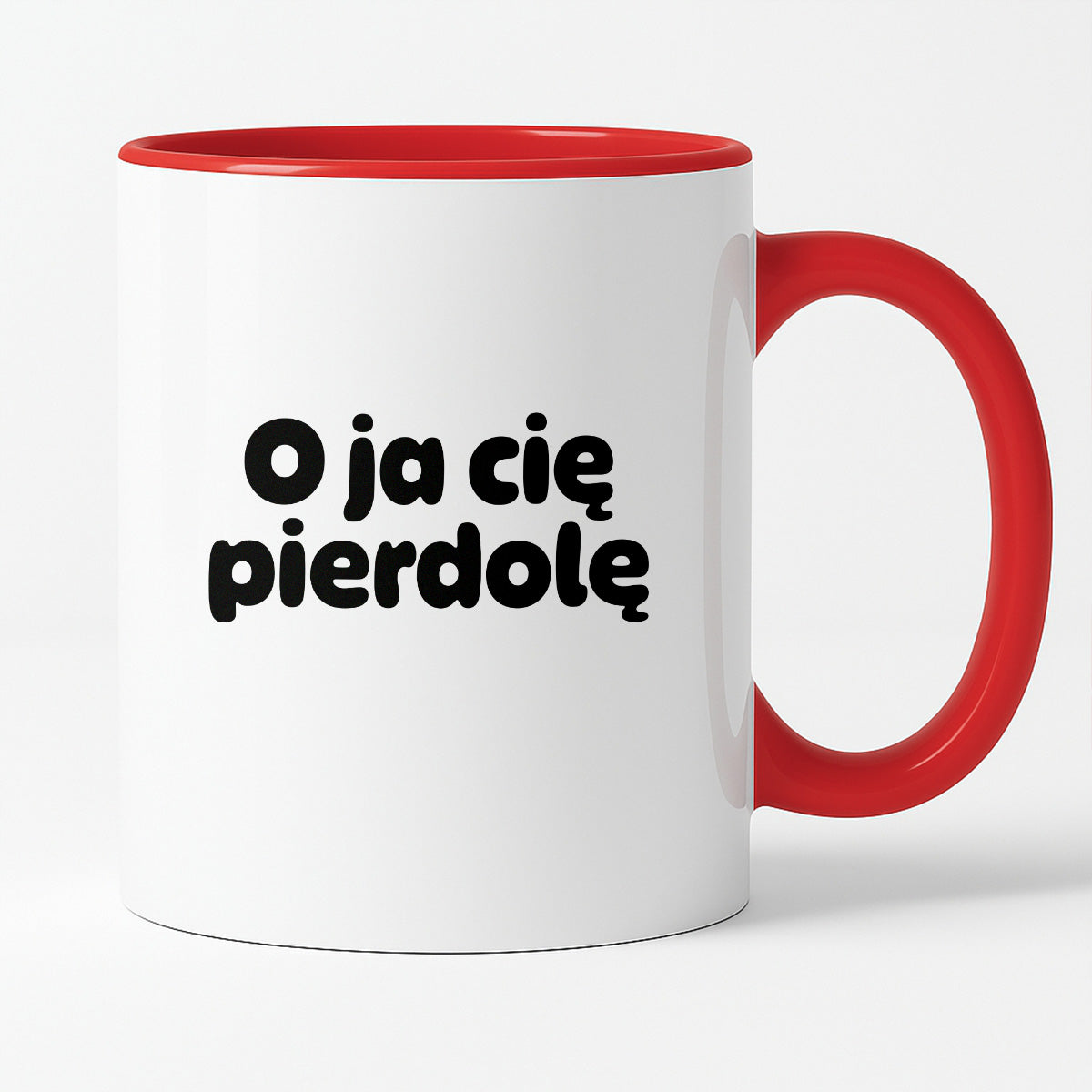 Kubek z nadrukiem - "O ja cię pierdolę"