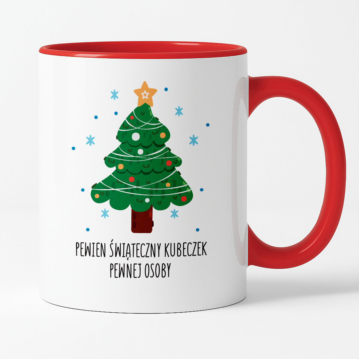 Kubek świąteczny - "Pewien świąteczny kubeczek pewnej osoby"