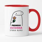 Kubek z nadrukiem - "Pięknego dzionka Stara Ruro"