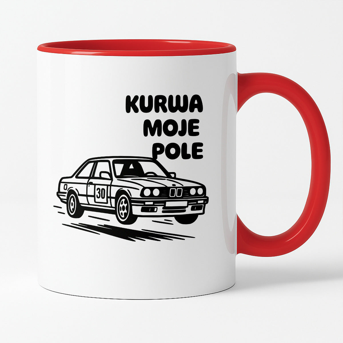 Kubek z nadrukiem - HITY POLSKIEGO INTERNETU - "Kurwa moje pole"