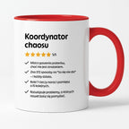 Kubek z nadrukiem "Koordynator chaosu"