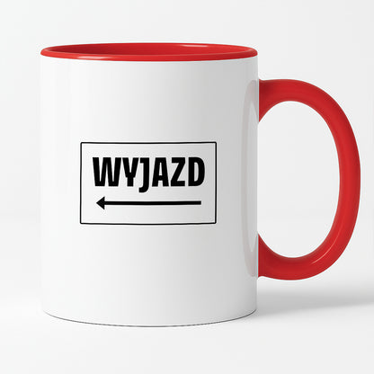 Kubek z nadrukiem - "Wyjazd"