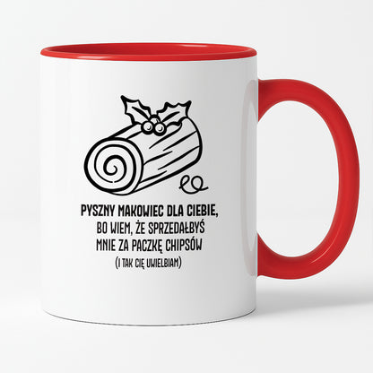 Kubek świąteczny - "MAKOWIEC" II