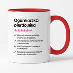 Kubek z nadrukiem "Ogarniaczka pierdolnika"