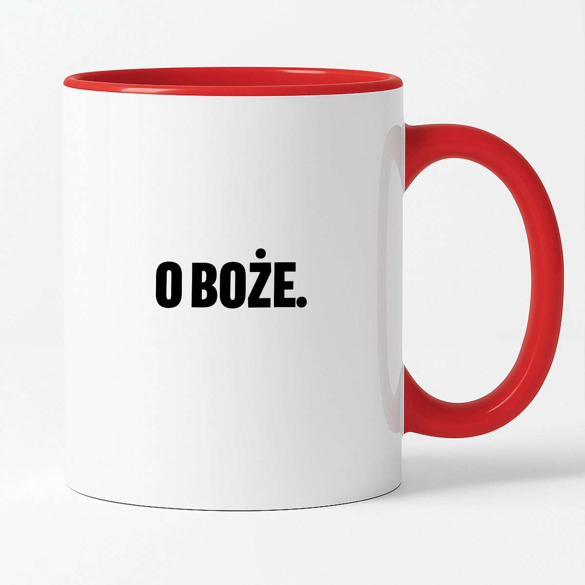 Kubek z nadrukiem - "O Boże."