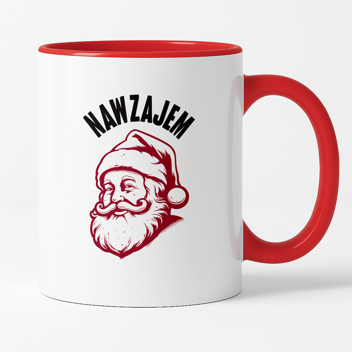 Kubek świąteczny z Mikołajem "Nawzajem"