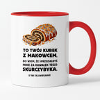 Kubek z nadrukiem "Kubek z makowcem"
