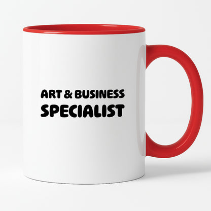 Kubek z nadrukiem - "Art & Business Specialist"