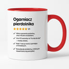 Kubek z nadrukiem "Ogarniacz pierdolnika"